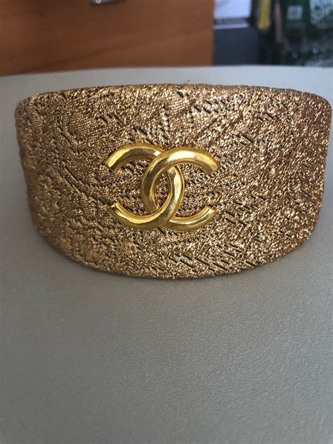 chanel silk headband|Chanel headband vintage.